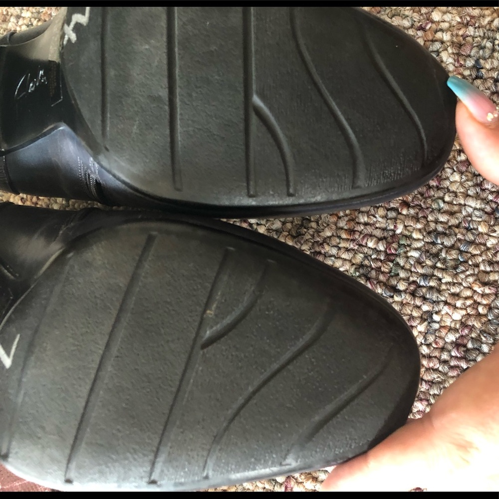 Clark’s 60449 Navy/Black Boots - Picture 2 of 8